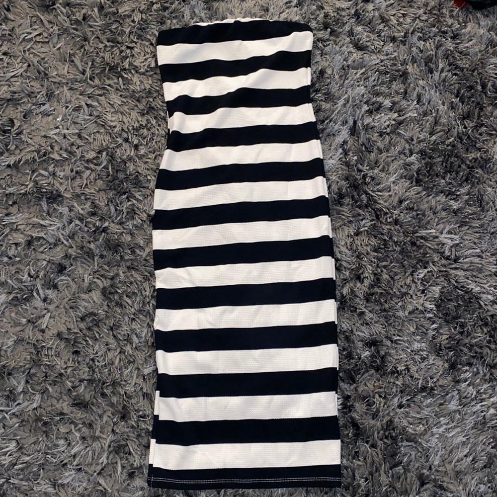 STRIPE TUBE DRESS